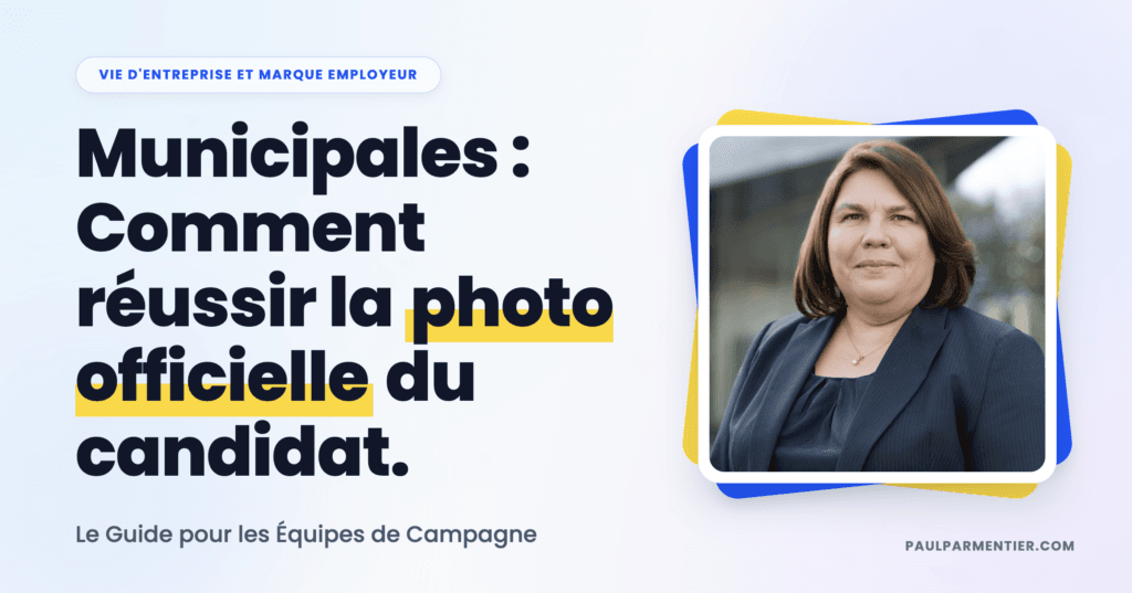 Municipales 2026 : Comment réussir la Photo Officielle de votre Liste et du Candidat (Le Guide pour les Équipes de Campagne)