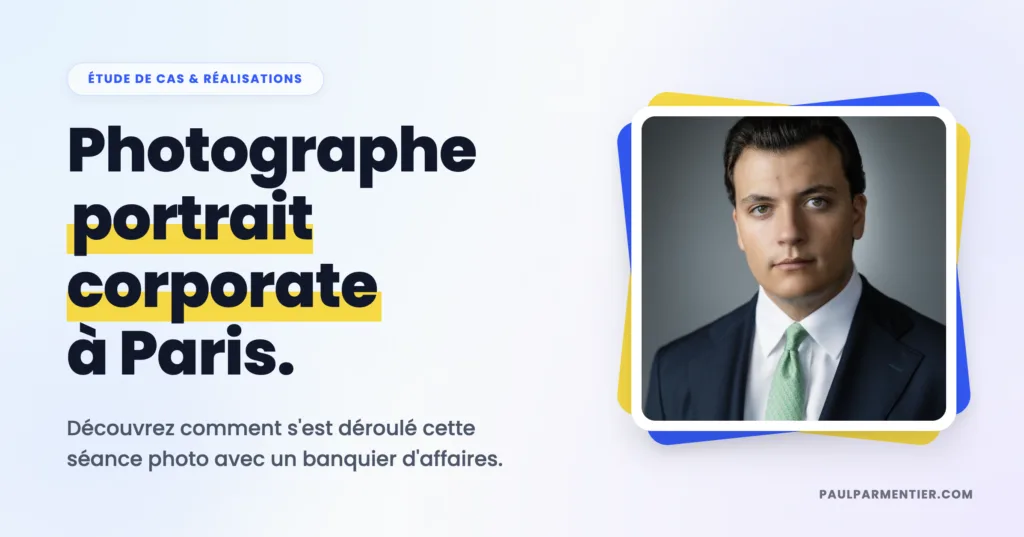 Photographe Portrait Corporate à Paris