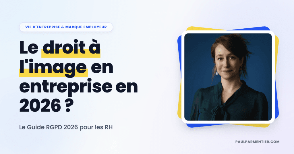 Couverture de l'article rédigé par Paul Parmentier, photographe corporate à Paris sur le droit à l'image en entreprise